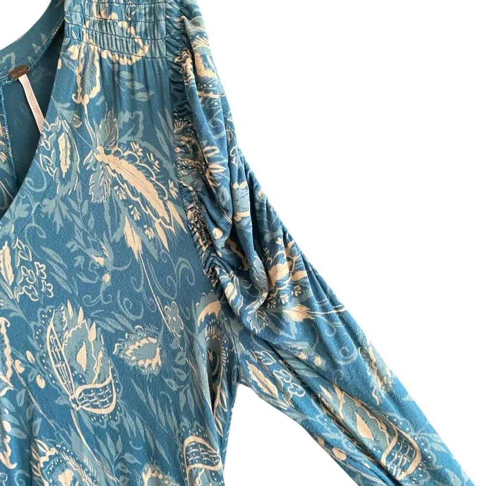 Free People Hello Lover Long Sleeve Mini Dress/Tunic. Size Medium